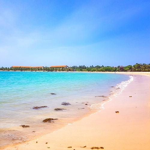 beautiful beach - Passikudah - tourism - Sri Lanka