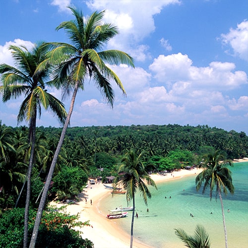 Unawatuna - beach - Rumassala - Jungal Beach - Tourism - Sri Lanka