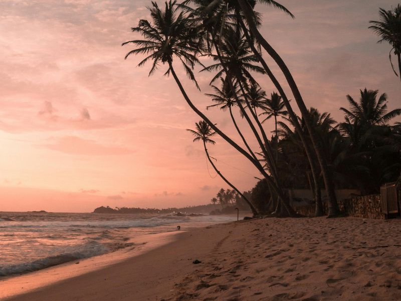 nigombo beach-evening-sri lanka-tour