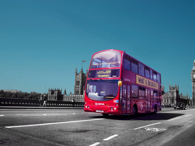 red double decker bus - London - cresta holidays.
